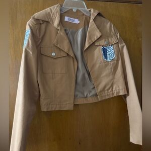 Attack on Titan Cosplay Jacket. Size is XXXL. (Large)